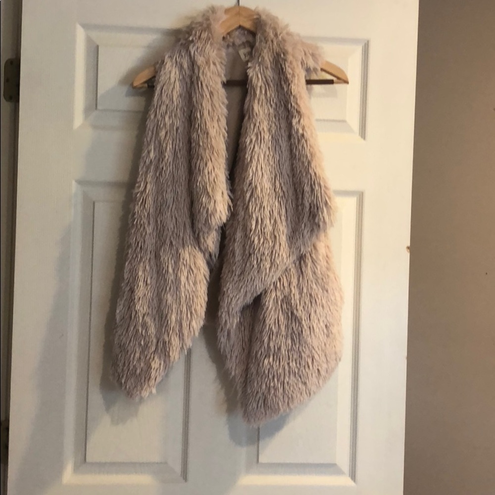 Fuzzy vest
